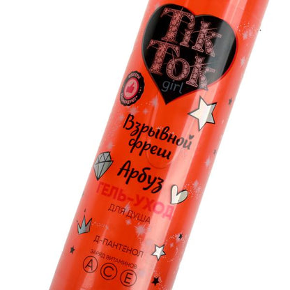 Gel pour la douche tout frais, 300 ml TIK TOK GIRL en cor.6шт