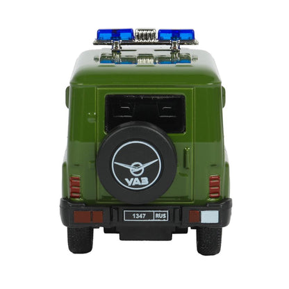 Игрушка пластик ворота+1 машинка, ВОЕННАЯ,кор. Технопарк в кор.24шт