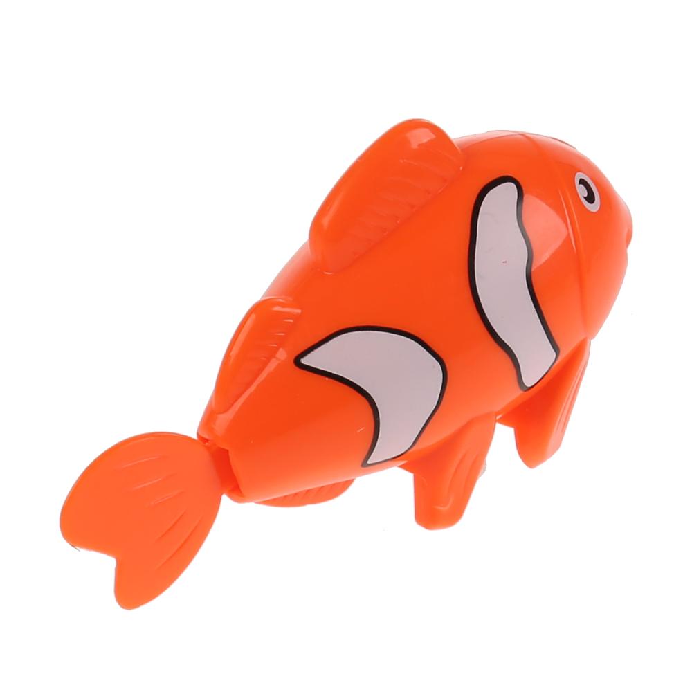 Заводная игрушка рыбка на карт. (русс. уп.) Умка в кор.2*120шт