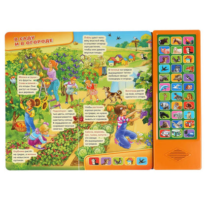 Умка. Мир вокруг нас (33 звук. кнопки, говорящая энциклопедия). 254х295мм, 16 стр. в кор.20шт