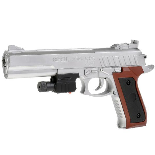 Пистолет (п) с лазер. прицелом, с пульками P298 в пак. в кор.2*72шт