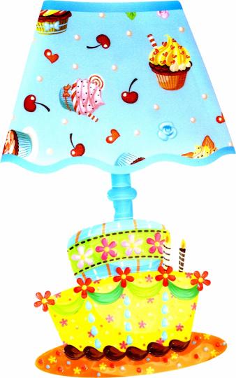 510015 Веселый светильник Тортик