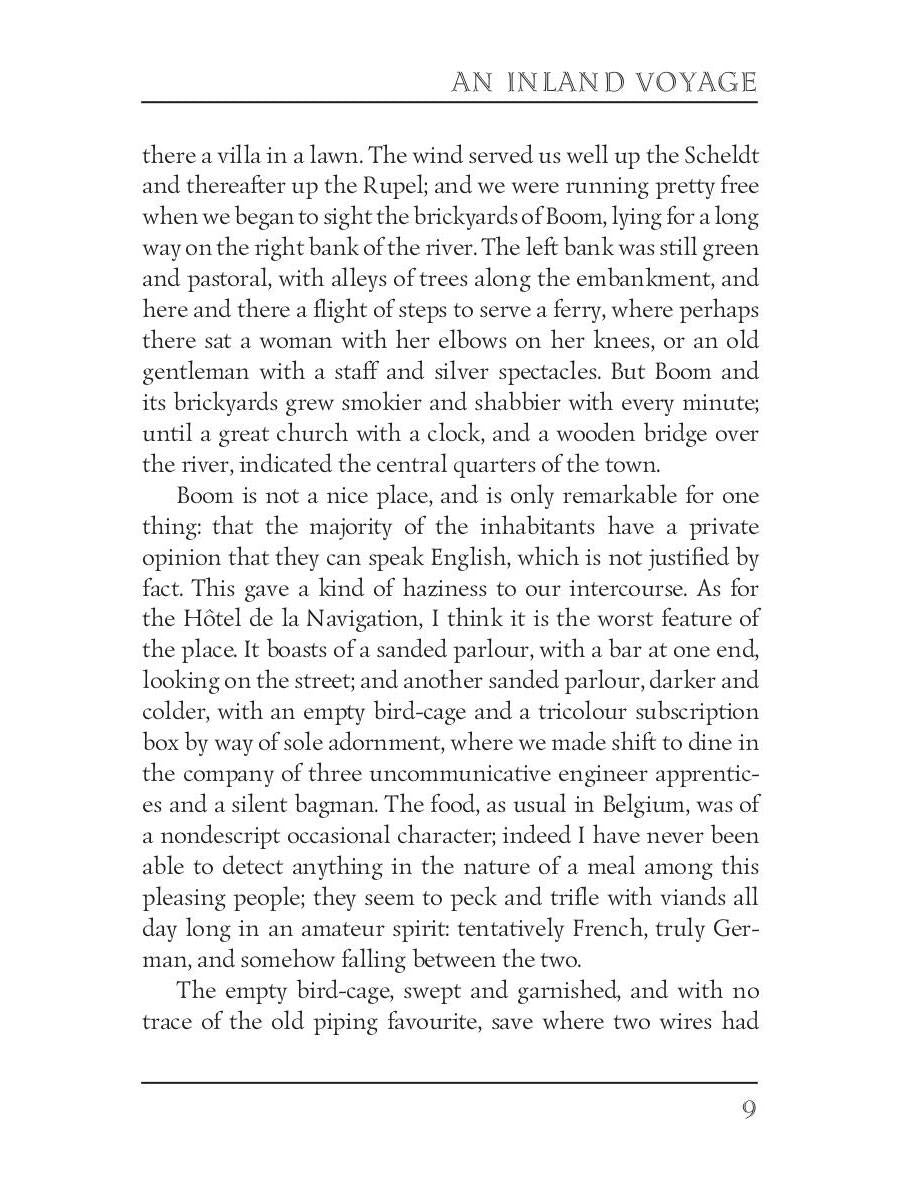 An Inland Voyage = Путешествие вглубь страны: на англ.яз