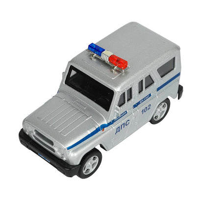 Игрушка пластик ворота+1 машинка, ПОЛИЦИЯ,кор. Parc technologique à Cor.24шт