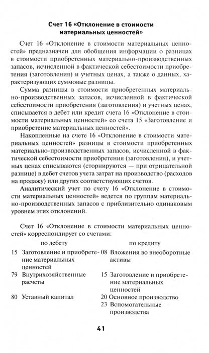 План счетов бухгалтерского учета с послед.измен. дп