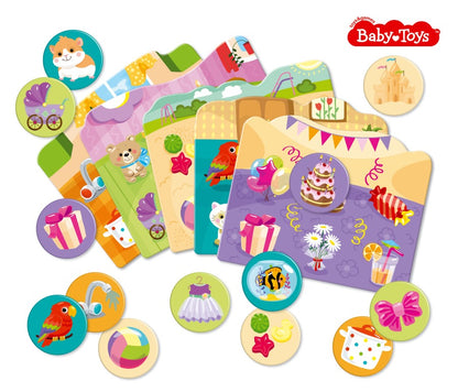 ДК.Лото для самых маленьких "О чем мечтают девочки" BABY TOYS арт.02526 /24*