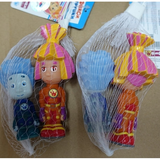 ИГРУШКИ ДЛЯ ВАННОЙ "ИГРАЕМ ВМЕСТЕ" ФИКСИКИ (НОЛИК+СИМКА) В АССОРТ. В СЕТКЕ (РУСС. УП.) в кор.72шт