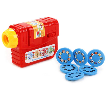 Развивающий музыкальный проектор "Умка" "ФИКСИКИ" на бат. свет+звук, русс чип в русс. кор в кор.48шт