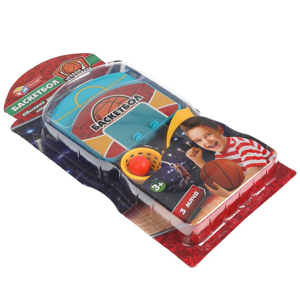 Настольная игра баскетбол блист., 19*40*2,5см Умные игры в кор.2*60шт