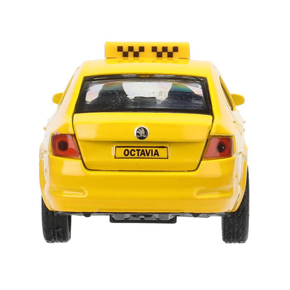 Machine en métal SKODA OCTAVIA 12 см, double, bagage, инерц.соц ТАКСИ кор. Parc technologique dans le cor.2*36шт