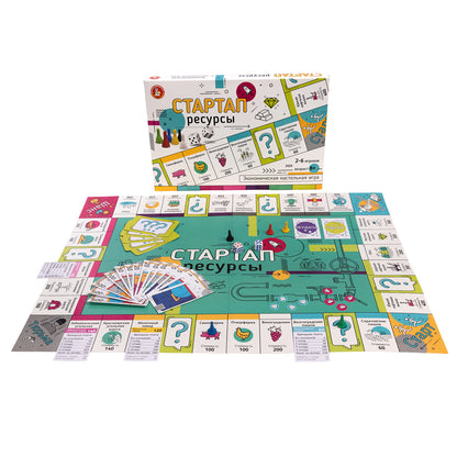 Le jeu économique économique "Стартап" Ressources
