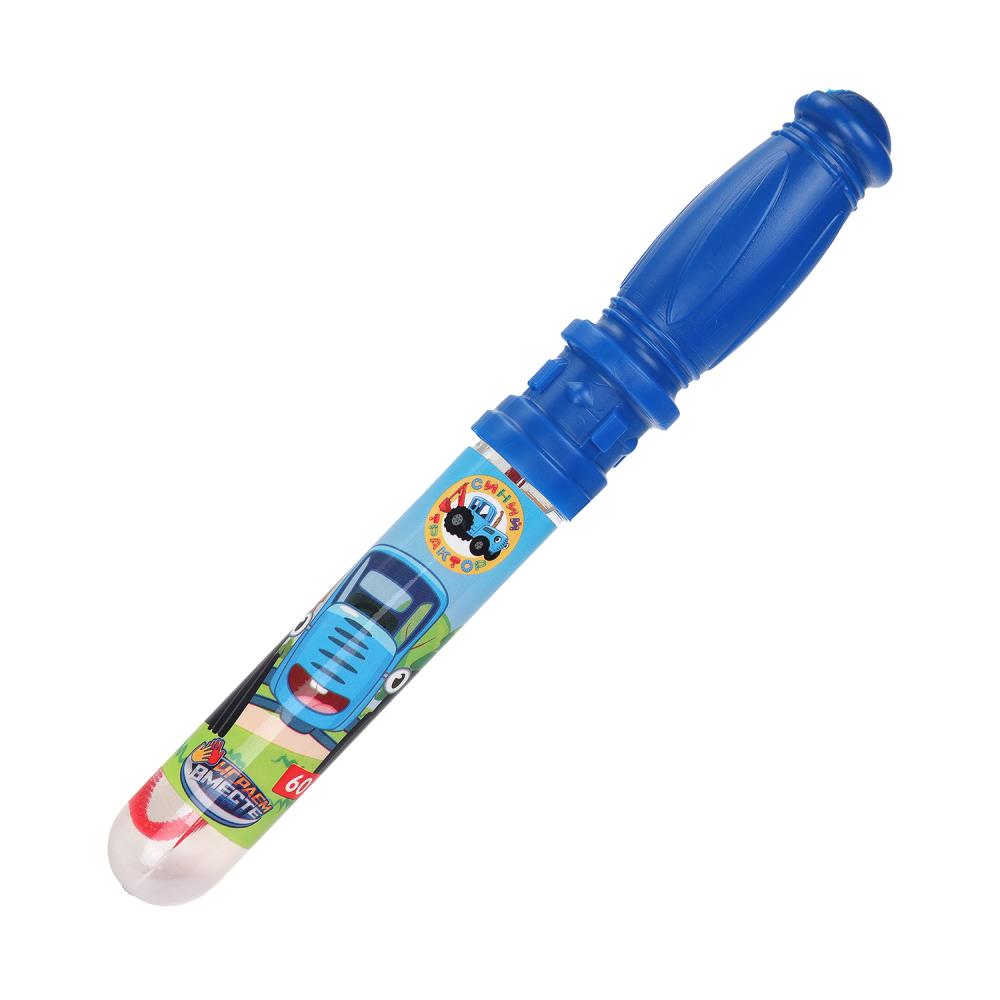 Мыльные пузыри СИНИЙ ТРАКТОР 60 ml, dans un diamètre de 27 cm, cor.28*23*14,5 cm, VEМЕСТЕ jusqu'à 24 heures cor.4up