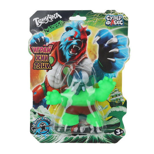 Игрушка тянучка МОНСТР слонище, блистер Супер Флекс в кор.4*12шт