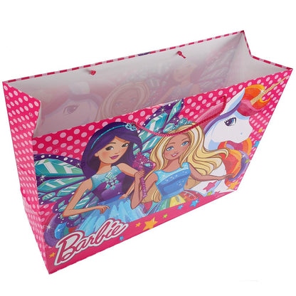 ПАКЕТ ПОДАРОЧНЫЙ "ИГРАЕМ ВМЕСТЕ" BARBIE 46Х61Х20СМ, БУМ., ГЛЯНЦЕВЫЙ В ПАК. УП-12ШТ в кор.6уп