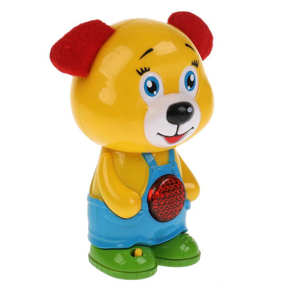 Обучающий щенок 50 песен и звуков, музыкальная сказка, трещотка, текстиль в кор. "Умка" в кор.48шт