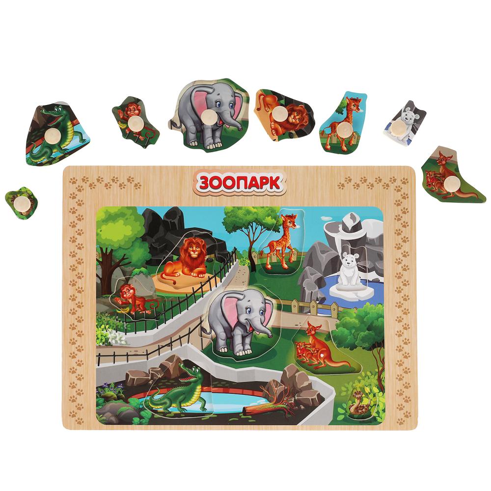 Jeu de société "Zoopark" en cours de cor.100шт