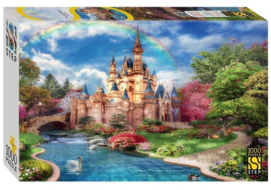 Étape. Пазл 1000 art.79166 "Сказочное королевство"