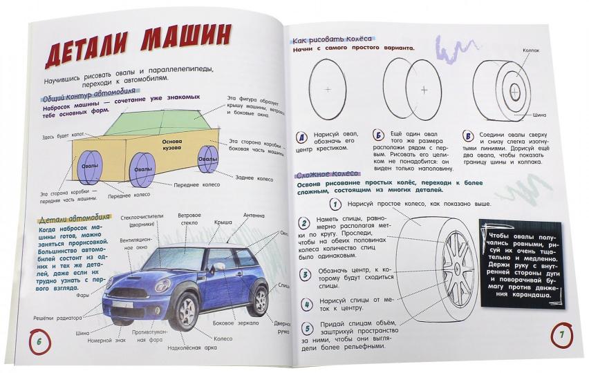 Как нарисовать классную машину