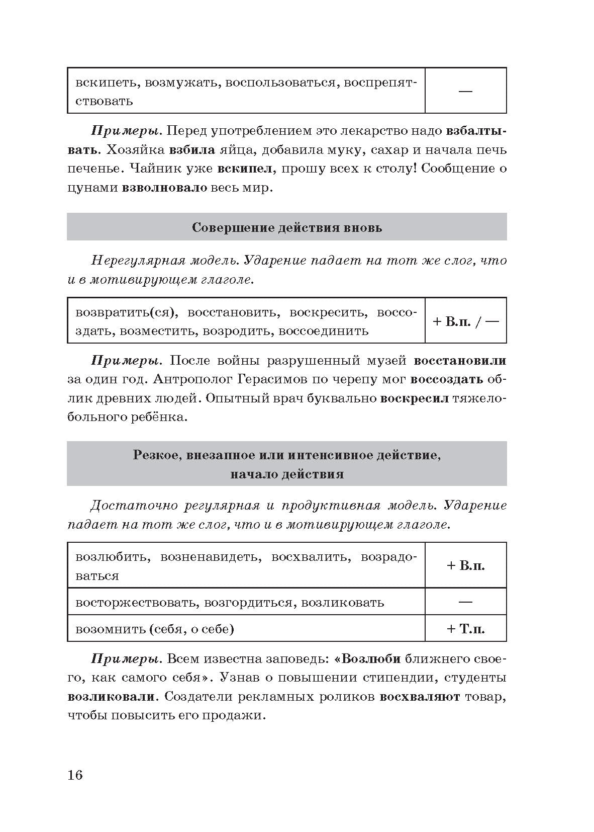 Изучаем глагольные приставки