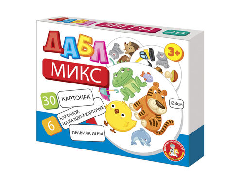 Jeu "Дабл. Микс" (30 cartes)
