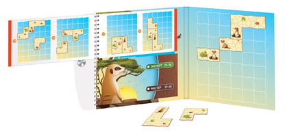 Игра магнитная головоломка "Шустрый дозор. Построй сурикатов ряд"