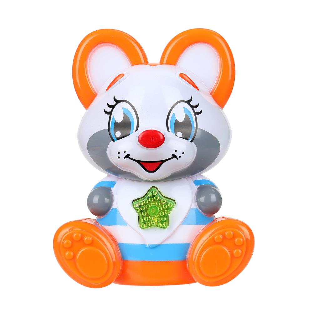 Умка. Игрушка "Крошка енот" 35+ песен и звуков, кор. арт.HT1401-R-WOD