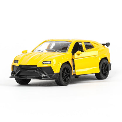 Машина металл свет-звук lamborghini urus 12см,св/зв, двер.инерц.,кор. Parc technologique dans le cor.2*48шт
