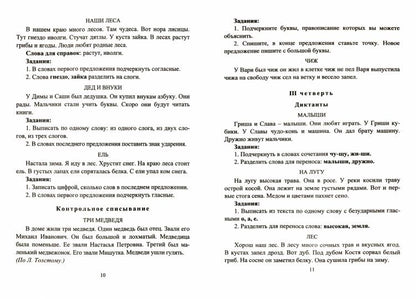Диктанты и изложения 1–4 кл. Пособие для родителей