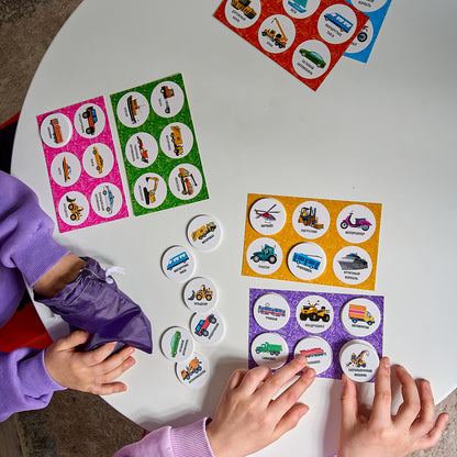 Лото пластмассовое "Транспорт"