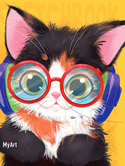 Mon Art. MeowBook СКЕТЧБУК. Meloman style