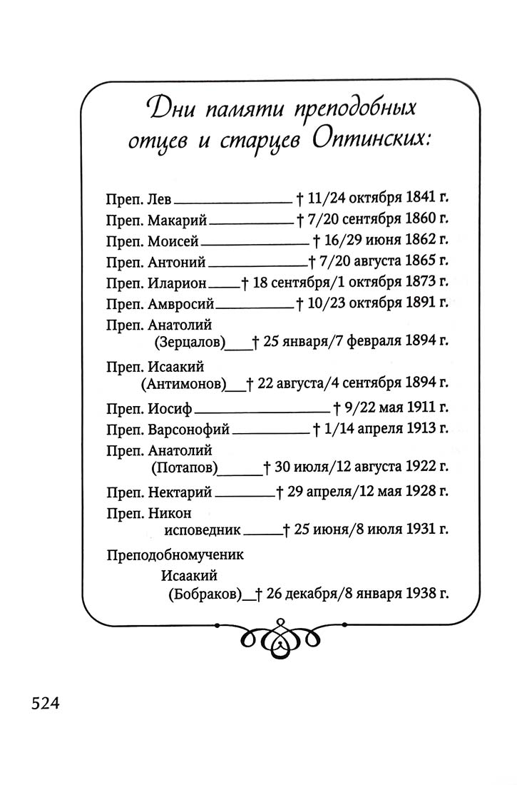 Преподобные отцы и старцы Оптинские. Жития и наставления