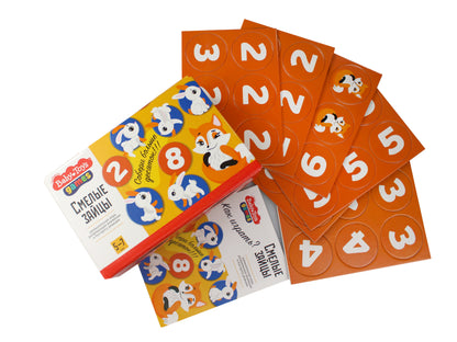 Игра настольная "Смелые зайцы" Baby Toys Gаmes