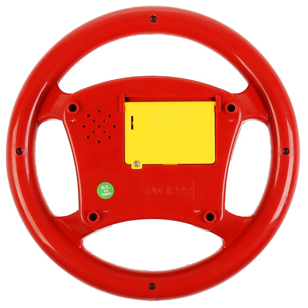 РУЛЬ ЭЛЕКТРОННЫЙ "ИГРАЕМ ВМЕСТЕ" НА БАТ., СО ЗВУКОМ, РУССИФИЦ. 1899 В ПАК. (РУСС. УП.) в кор.2*36шт