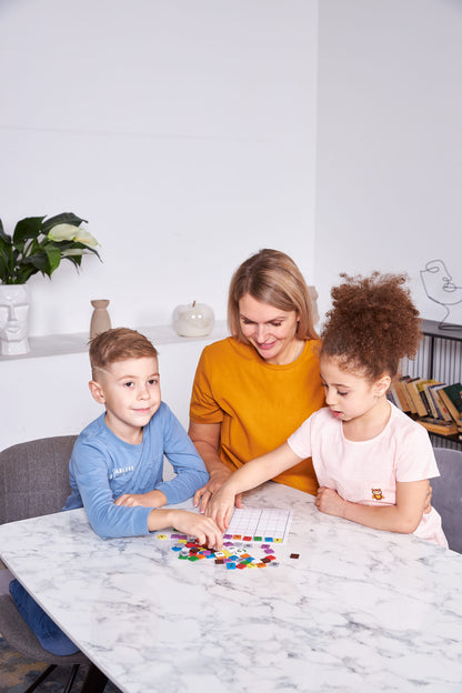 Игра настольная Судоку с деревянными фишками "Два в одном, цифры"