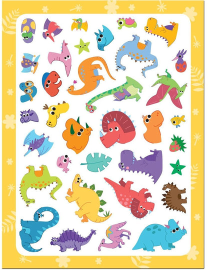 Autocollants. Набор наклеек. Dinosaures