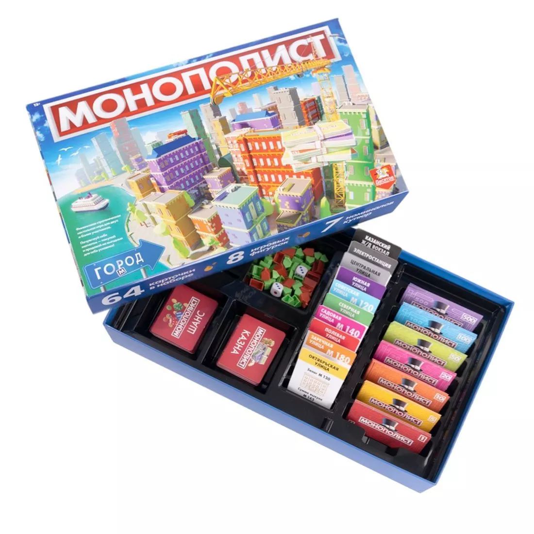 Игра настольная экономическая "Монополист" Город