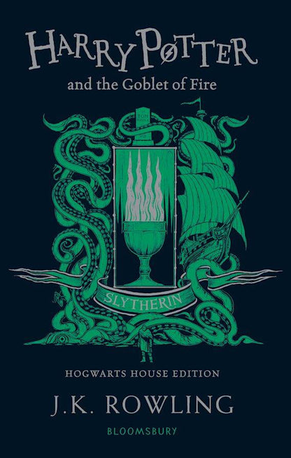 Harry Potter and the Goblet of Fire - Slytherin Edition J.K. Rowling Гарри Поттер и Кубок огня - Слизерин Д.К. Роулинг / Книги на английском языке