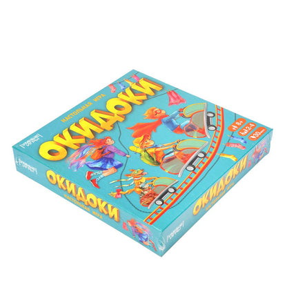 Окидоки. Настольная игра-квадрат. 40 карточек. Премиум. 300х300х50 мм. Умные игры в кор.10шт