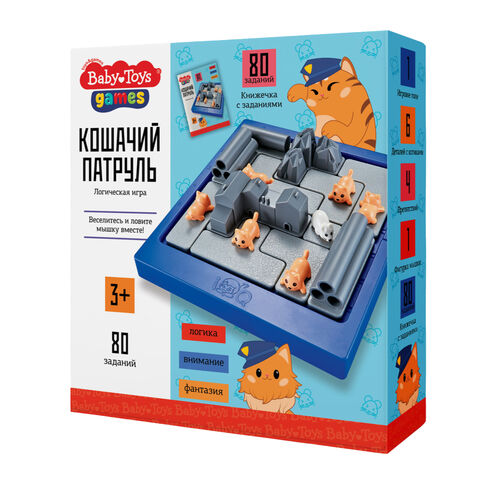 Игра настольная "Кошачий патруль" Baby toys