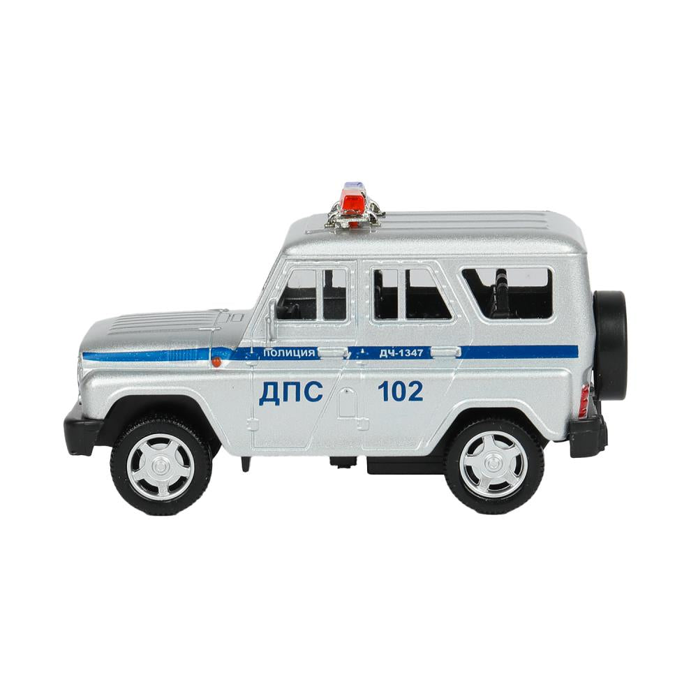 Игрушка пластик ворота+1 машинка, ПОЛИЦИЯ,кор. Parc technologique à Cor.24шт