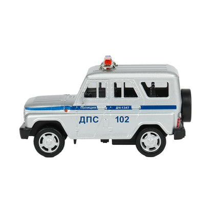 Игрушка пластик ворота+1 машинка, ПОЛИЦИЯ,кор. Parc technologique à Cor.24шт