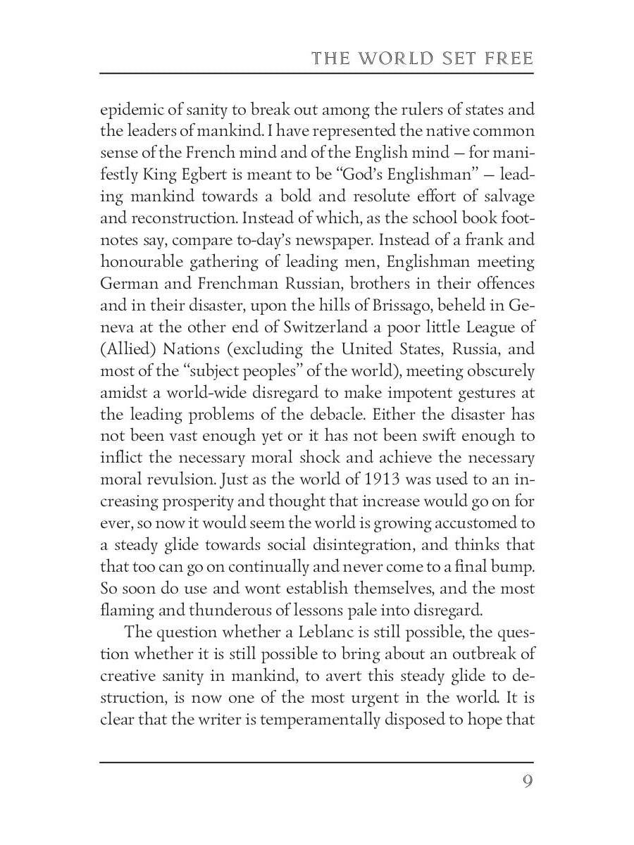 Le monde libéré = Освобожденный мир: на англ.яз