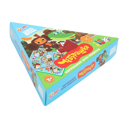 Cheburachka. СОЮЗМУЛЬТФИЛЬМ. Il s'agit d'un jeu en trois dimensions. 300х300х50мм. Tous les jeux du 20ème siècle