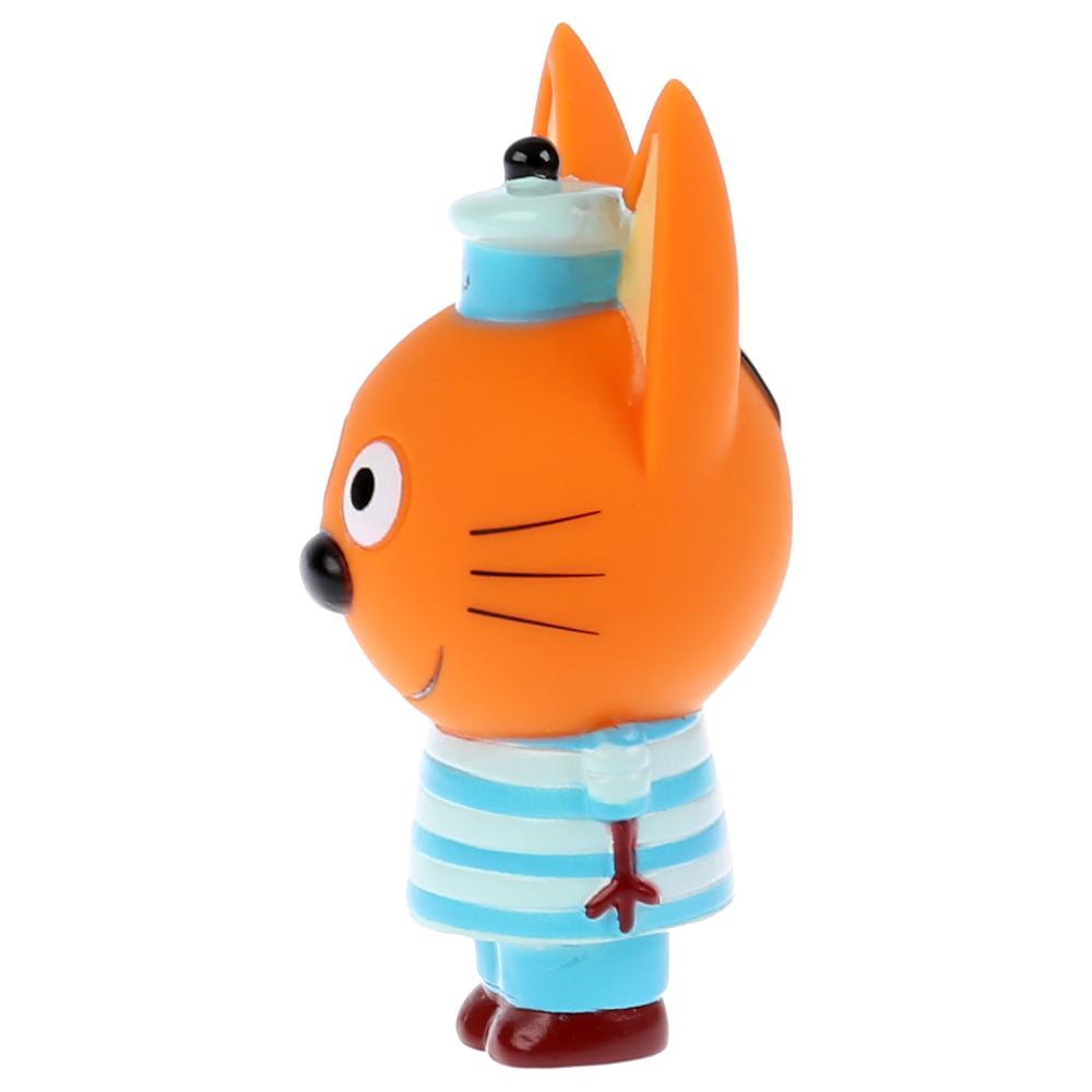 ИГРУШКА ПЛАСТИЗОЛЬ ДЛЯ ВАННЫ "КАПИТОШКА" Три Кота. Коржик в сетке (русс. уп.) в кор.100шт