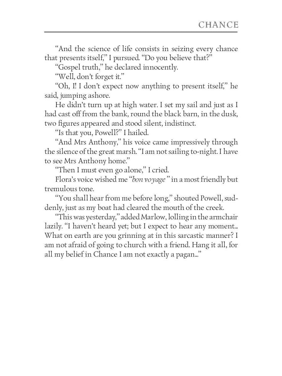 Chance = Шанс: роман на англ.яз. Conrad J.