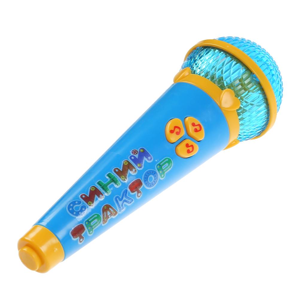 Microfone Siniй Tracteur 10 dollars de m/f, applications, effets lumineux. Умка в кор.2*84шт