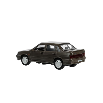 Machine en métal vaz-2115 "samarra" d'une longueur de 12 cm, serebristo-коричневый, cor. Parc technologique dans le cor.2*36шт