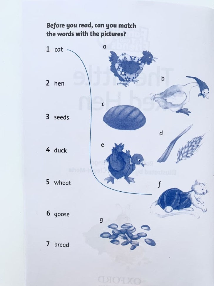 1 P.1 The Little Red Hen (Маленькая красная курица)