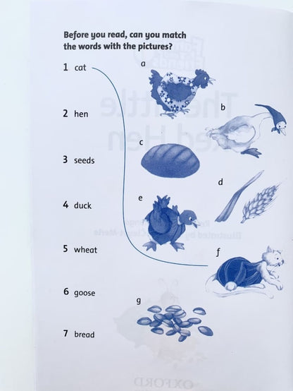 1 P.1 The Little Red Hen (Маленькая красная курица)