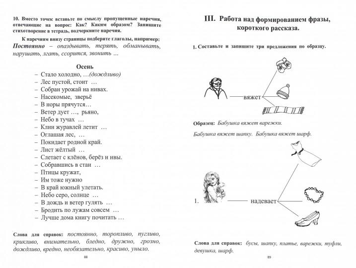 Развитие речи, мышления, внимания (грубая форма афазии). Клепацкая Л.Б.